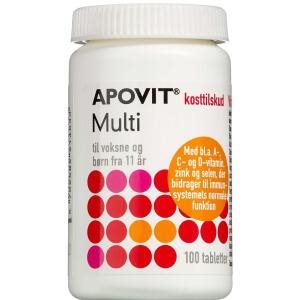 Apovit Multi Voksen, 100 stk (Udløv: 01/2025)